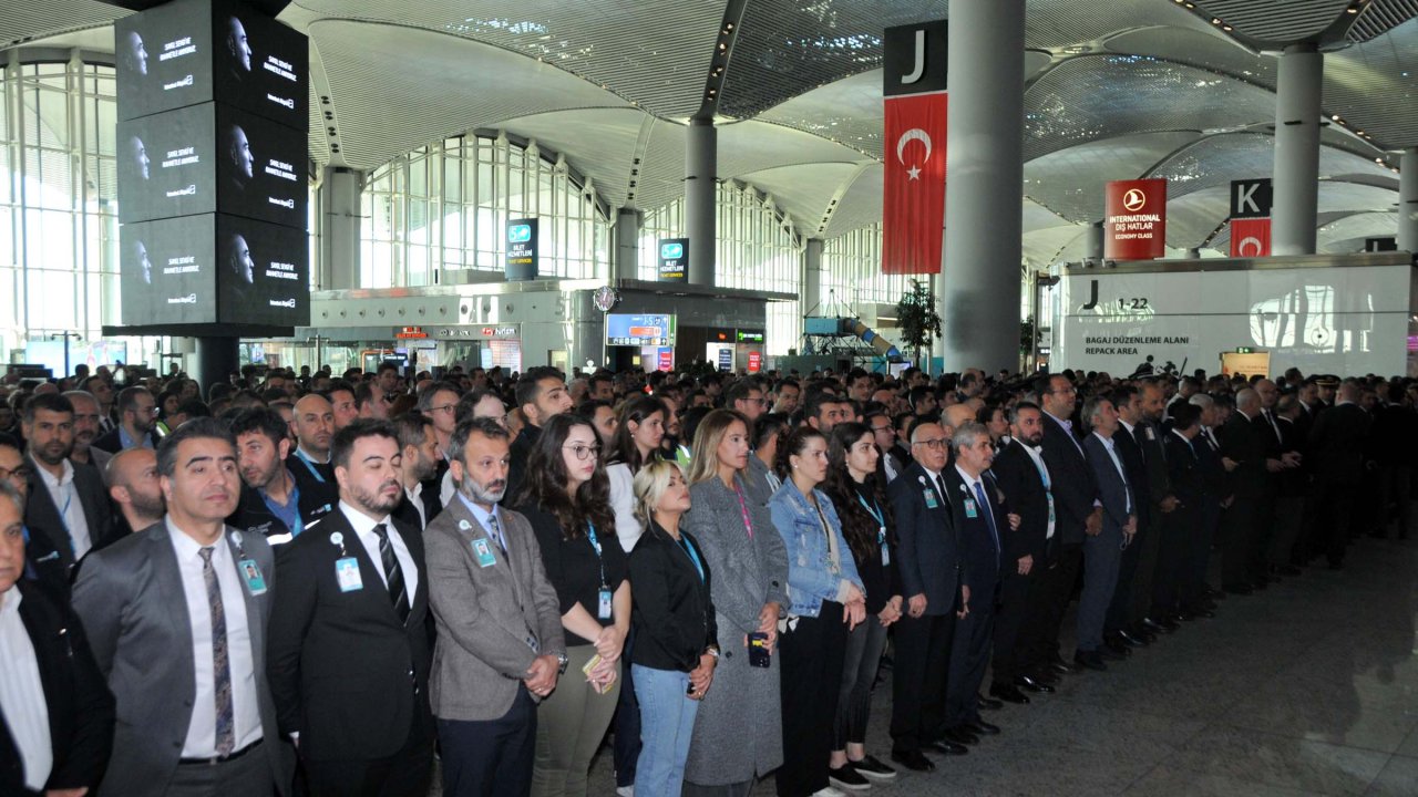 İstanbul Havalimanı'nda 09.05...