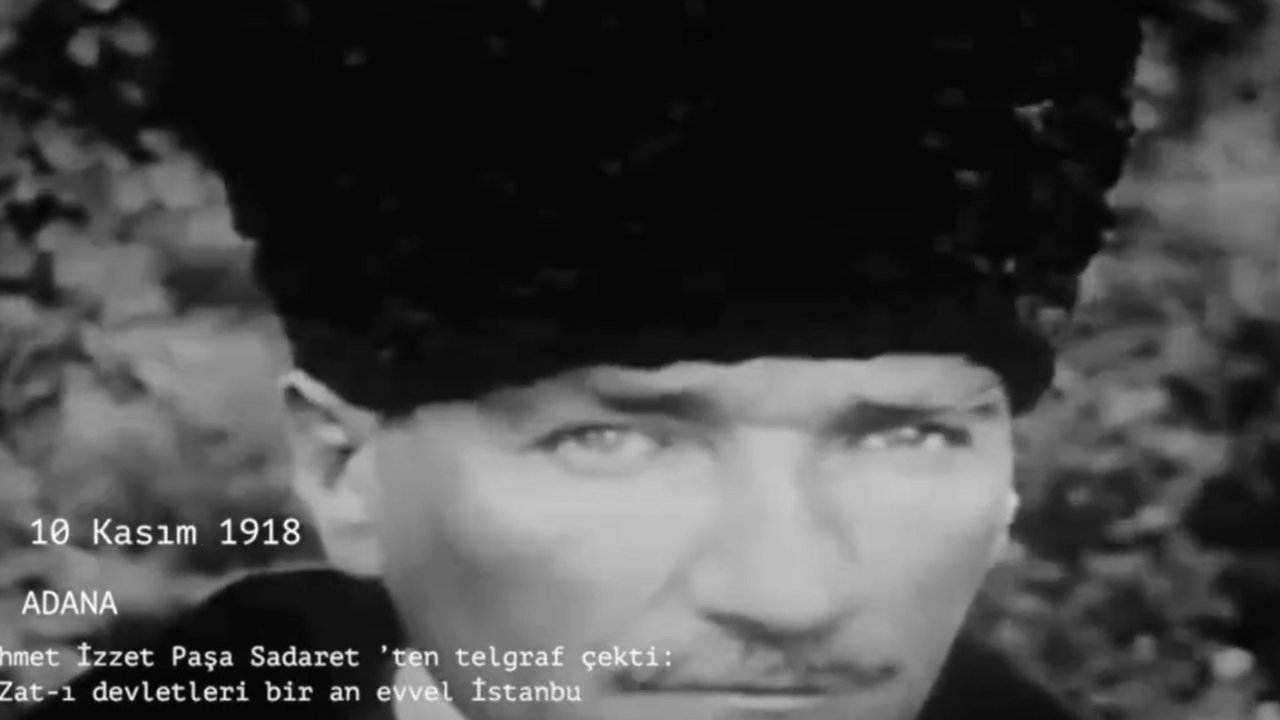 Ali Yerlikaya’dan dikkat çeken Atatürk videosu: O’nun diğer 10 Kasım’ları…