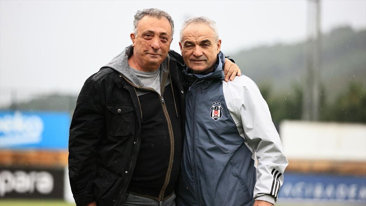 Beşiktaş'ta Rıza Çalımbay'la ilk antrenman