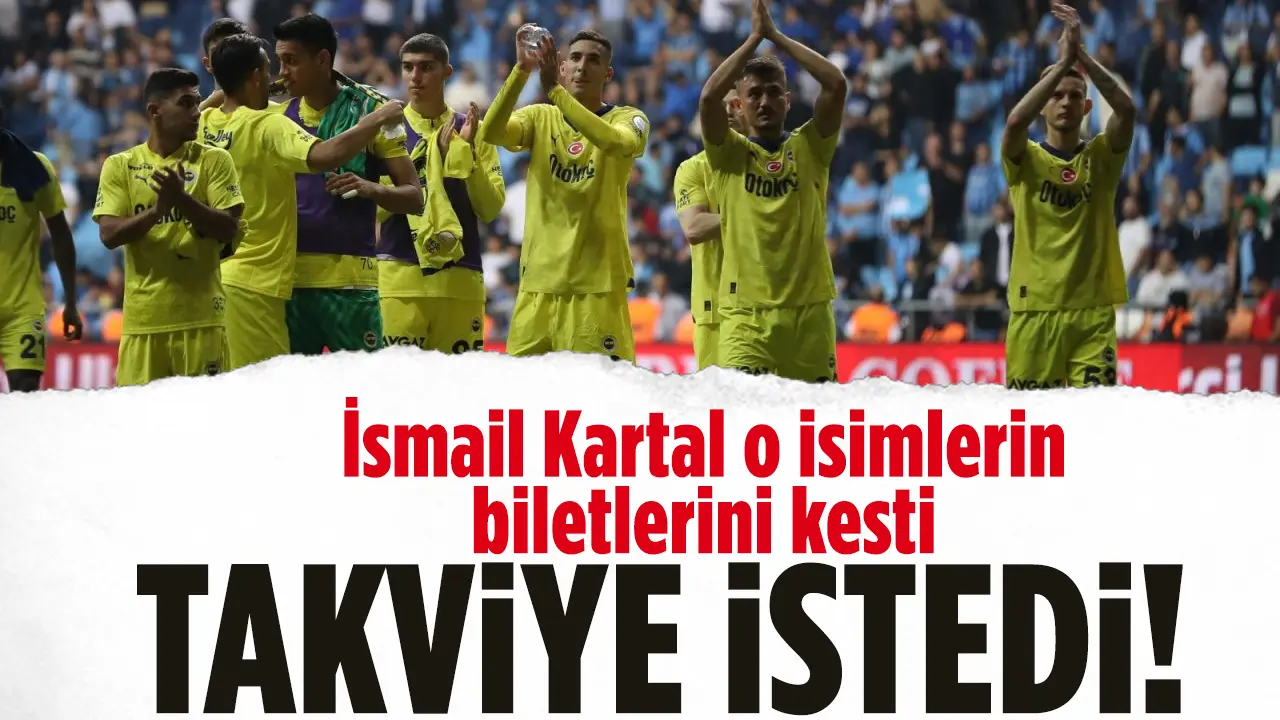 Fenerbahçe transfer haberi... İsmail Kartal o isimlerin biletlerini kesti, takviye istedi!