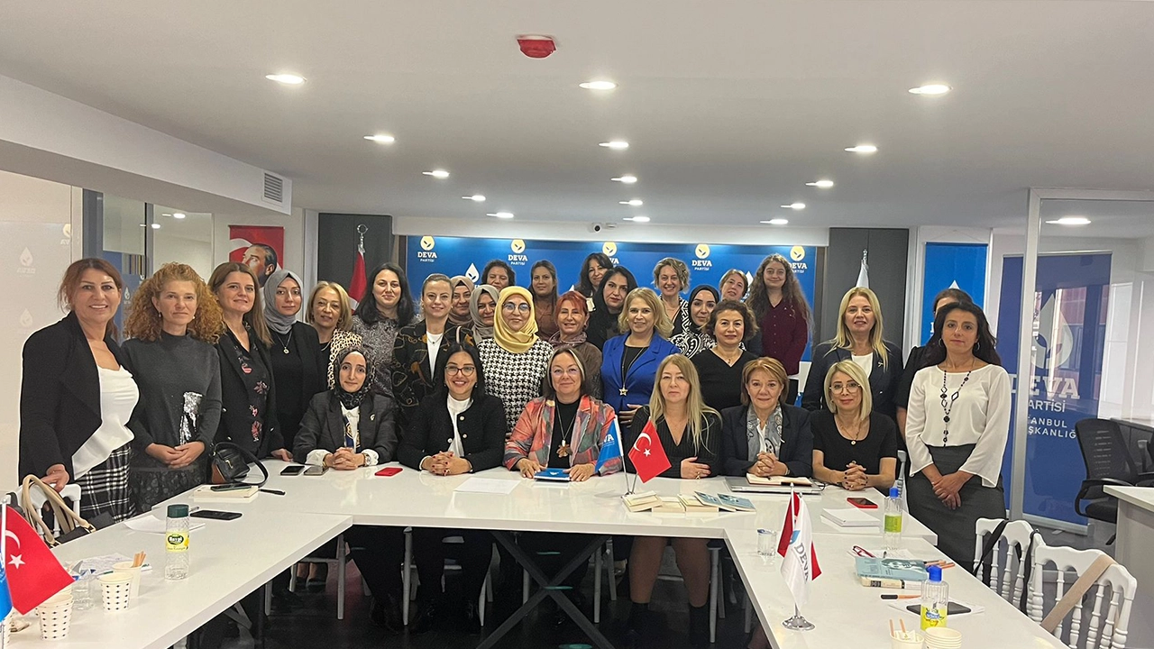 Deva Partisi İstanbul Kadın Çalışmaları Başkanlığı ile bir araya geldi