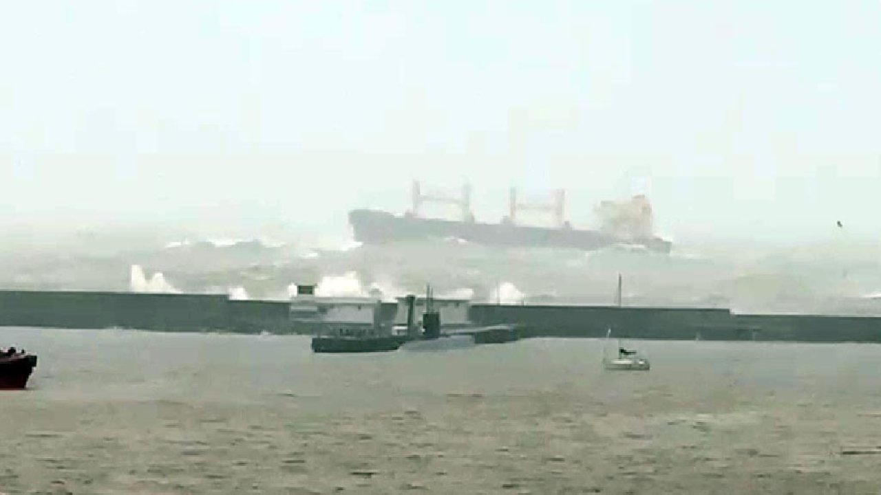 Zonguldak'ta batan geminin son görüntüsü ortaya çıktı