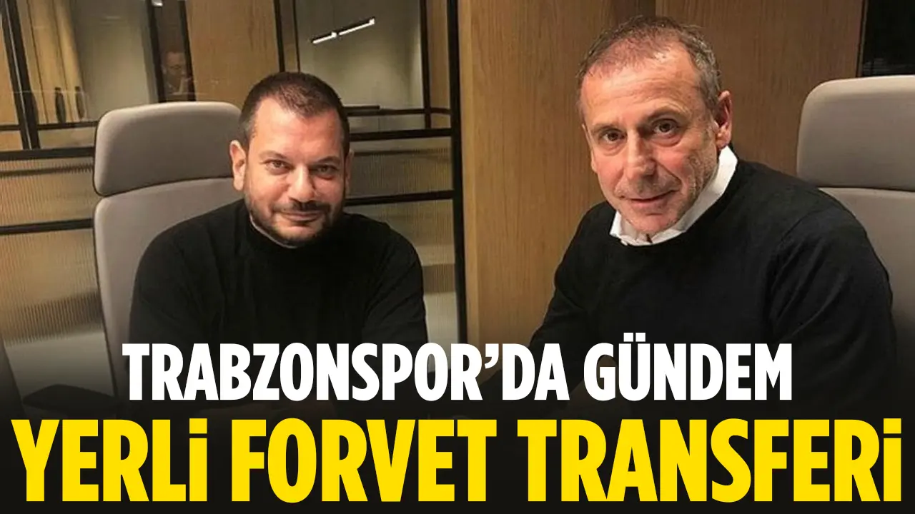Trabzonspor'da gündem yerli forvet! Yollar ayrılırsa transferi gerçekleşecek