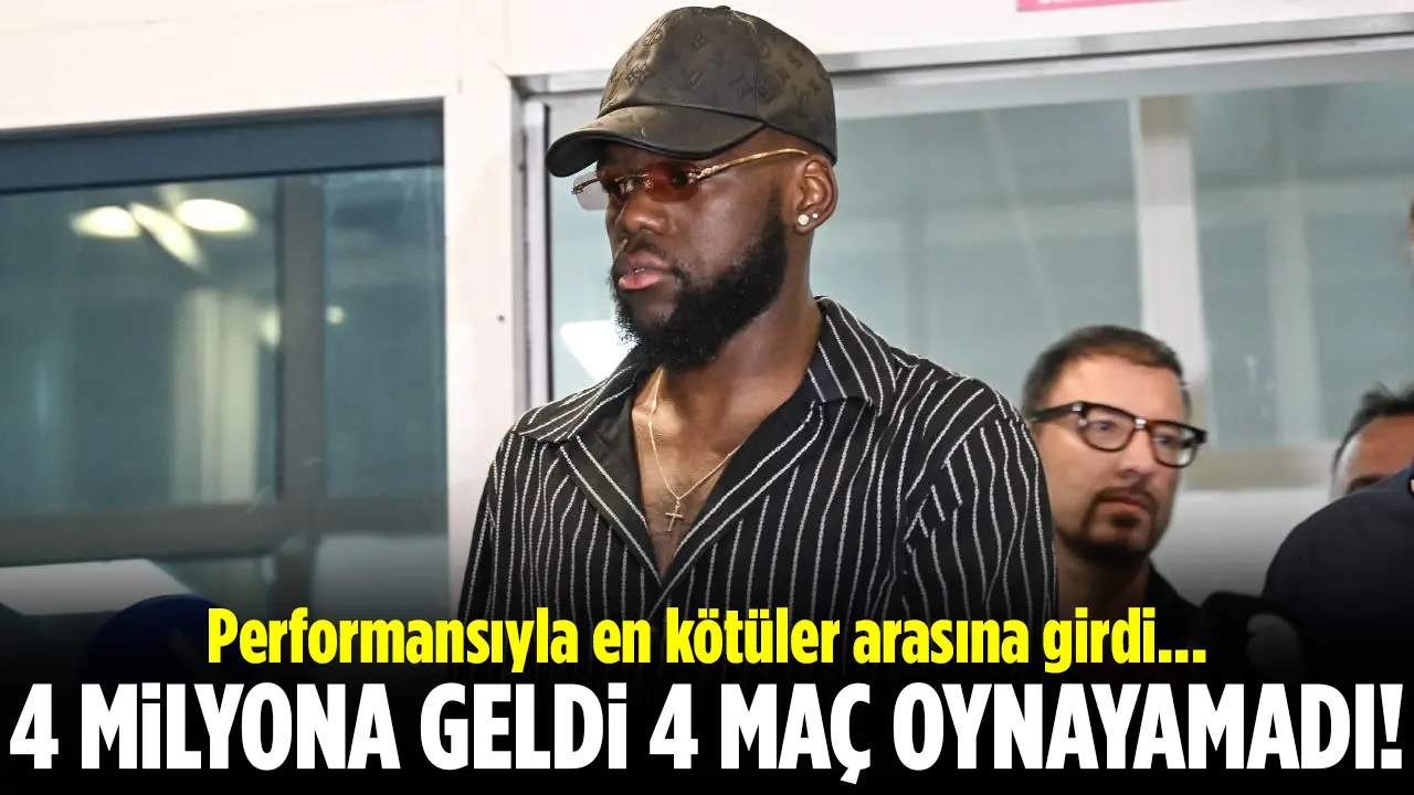 4 milyon euroya gelen Jean Onana 4 maç oynayamadı! Beşiktaş'ta büyük hayal kırıklığı