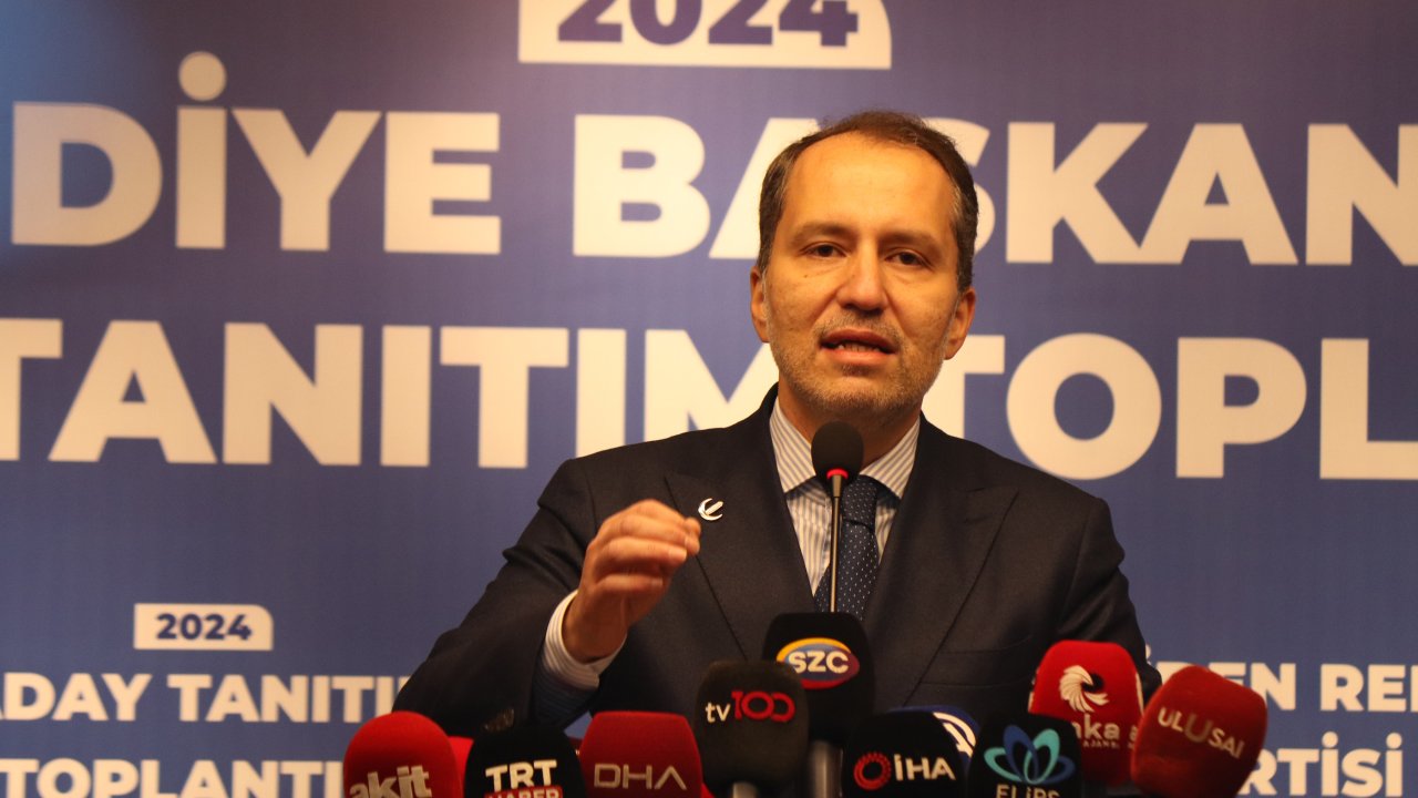 Fatih Erbakan açıkladı: Yeniden Refah Partisi'nin belediye başkan adayları belli oldu