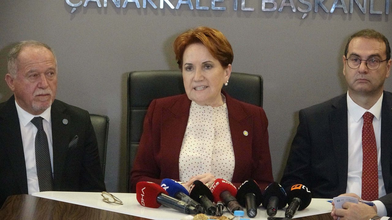 Akşener'den gözaltına alınan 3 partili hakkında açıklama
