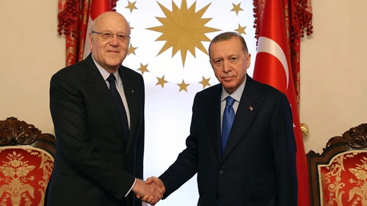 Cumhurbaşkanı Erdoğan, Lübnan Başbakanı ile bir araya geldi