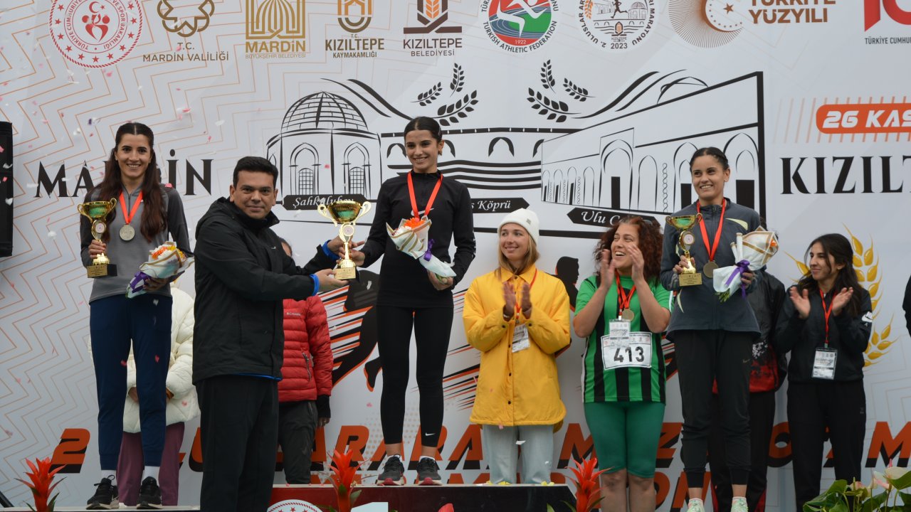 Mardin'de Uluslararası 2’nci Mezopotamya Yarı Maraton Koşusu yapıldı