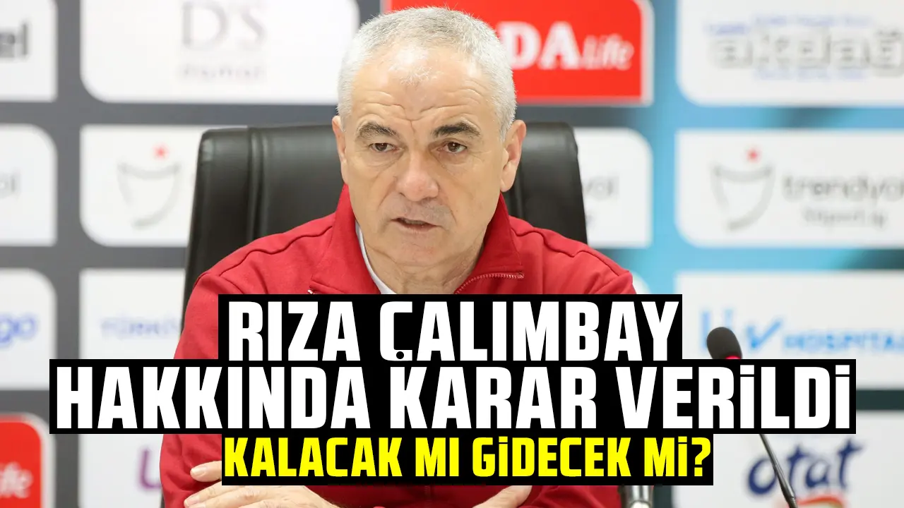 Rıza Çalımbay Beşiktaş'ta kalacak mı yoksa ayrılacak mı?