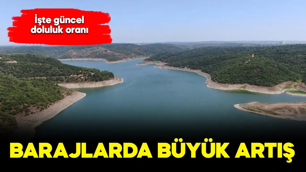 Son dakika... İstanbul'un barajlarında büyük artış