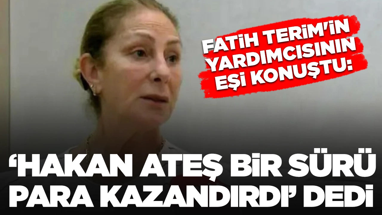 Fatih Terim'in yardımcısının eşi konuştu: 'Seçil Erzan'la bankada tanıştım'
