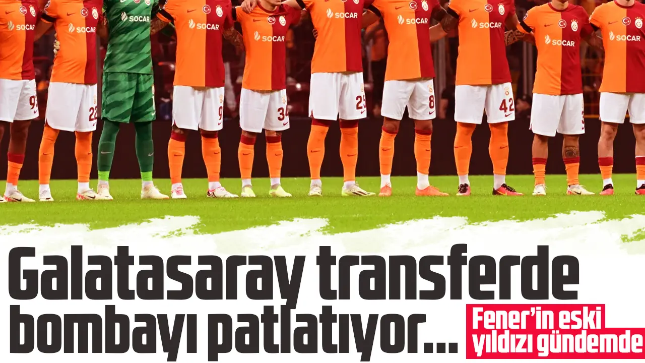 Galatasaray transferde bombayı patlatıyor! Fenerbahçe'nin eski yıldızı gündeme geldi, taraftar coştu