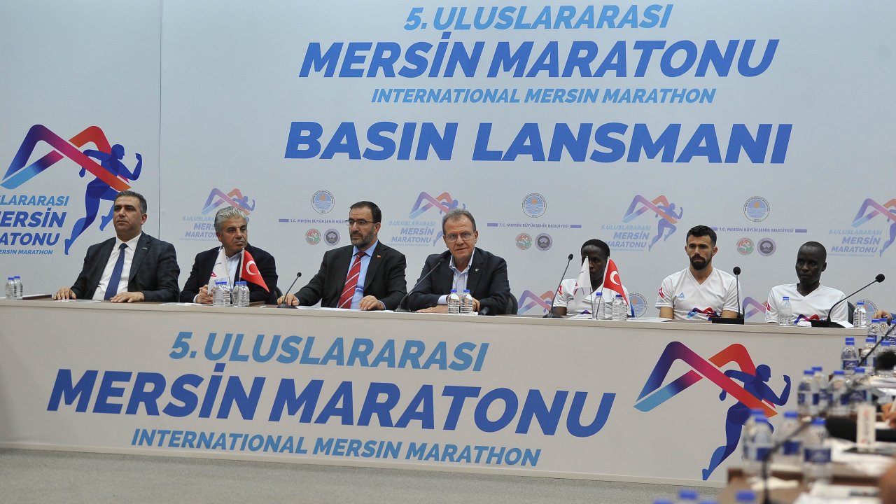 5. Uluslararası Mersin Maratonu tanıtım toplantısı: 'Artık Türkiye bir atletizm ülkesi'