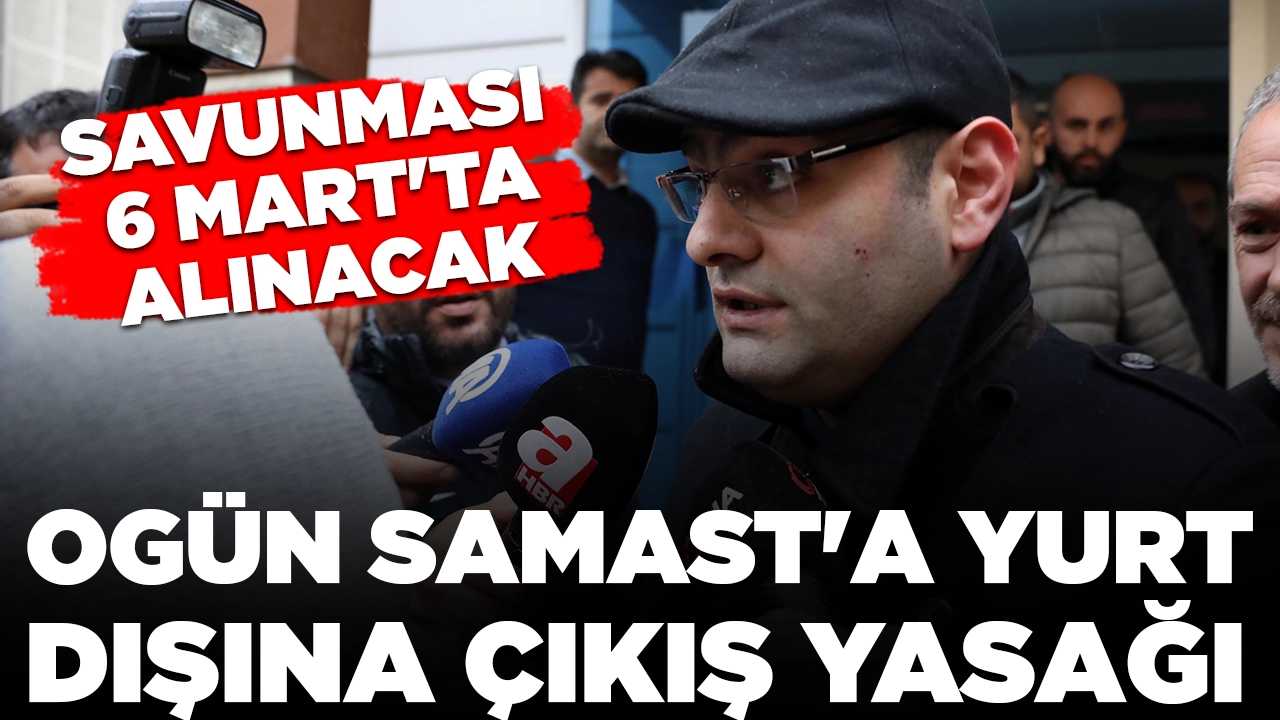 Ogün Samast'a yurt dışına çıkış yasağı: Duruşma 6 Mart'a ertelendi