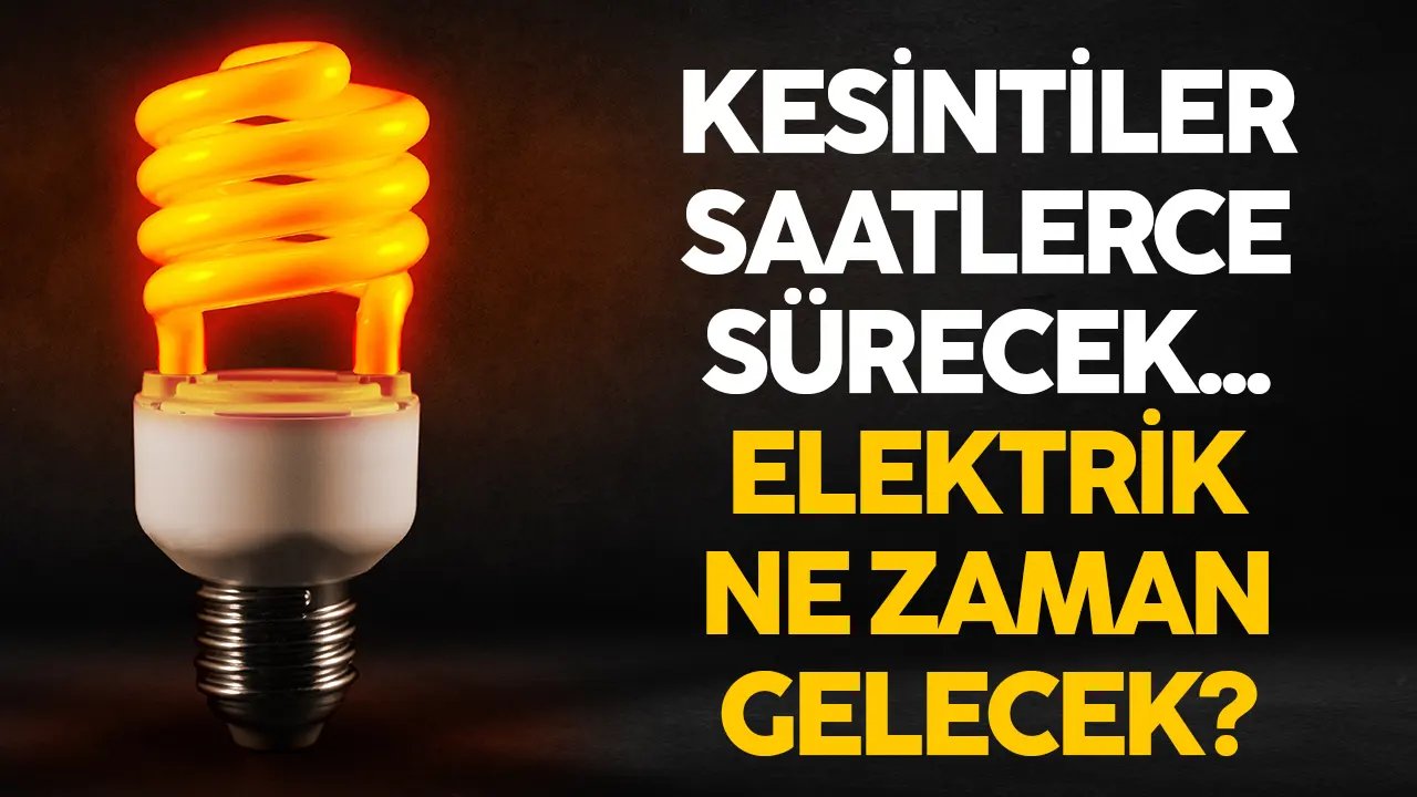 Tekirdağ 17 Aralık Pazar elektrik kesintisi! Elektrikler ne zaman gelecek?