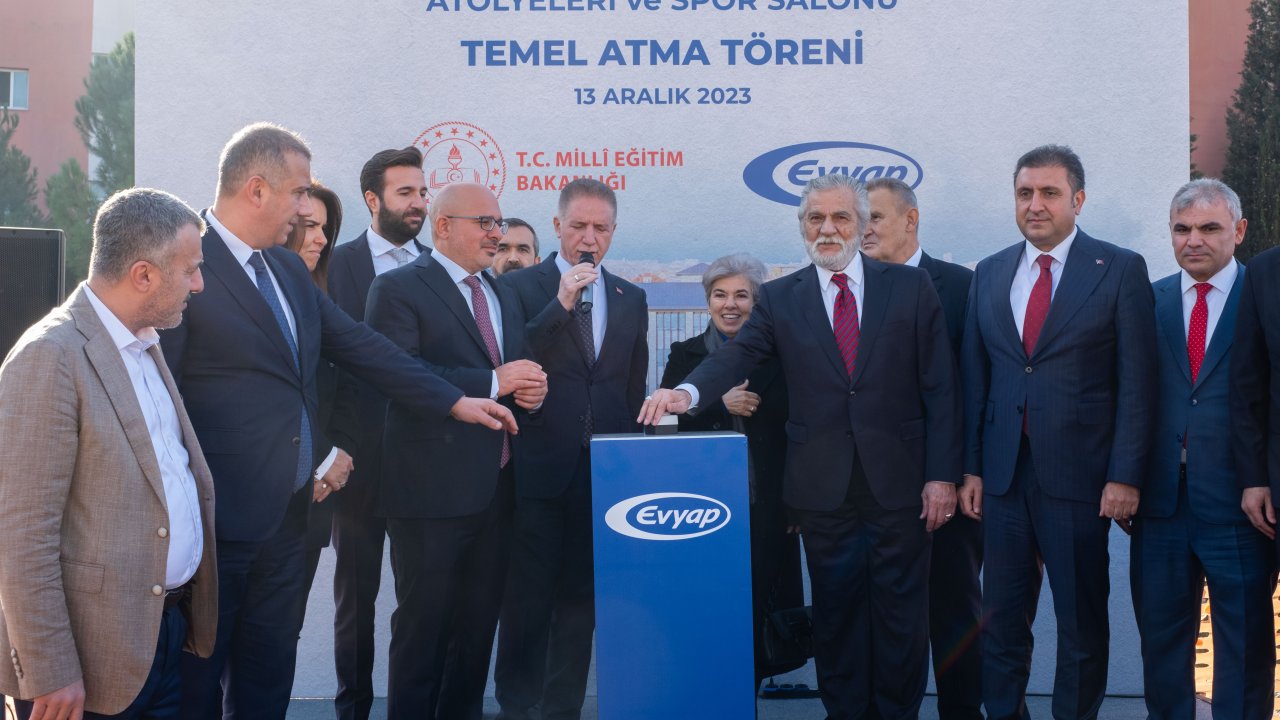 Yeni lisenin temel atma töreni Davut Gül'ün katılımıyla gerçekleştirildi