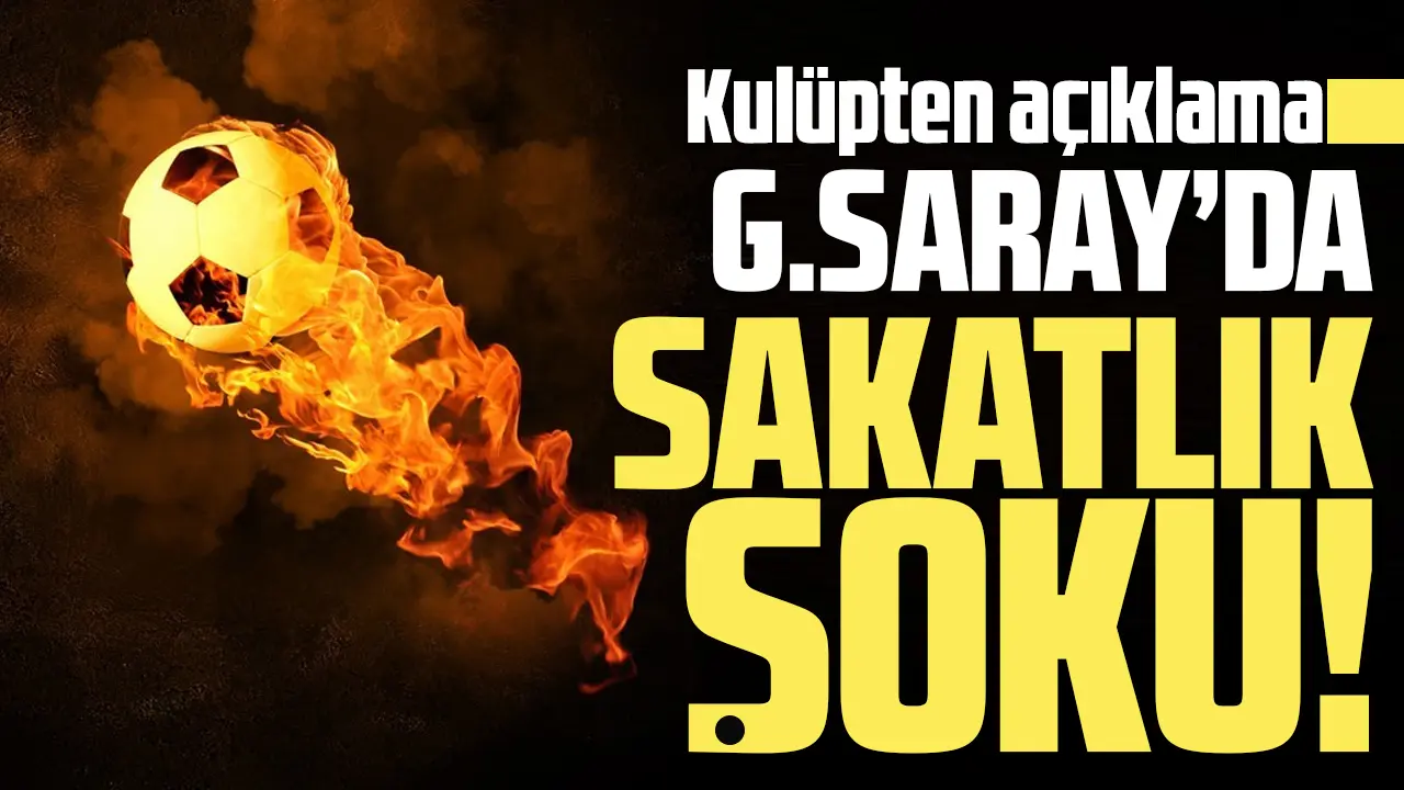 Galatasaray'da Sergio Oliveira şoku! Yıldız futbolcu sakatlandı