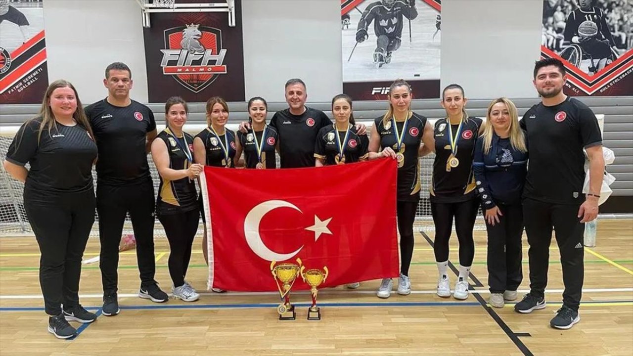 A Milli Kadın Golbol Takımı Avrupa şampiyonu!