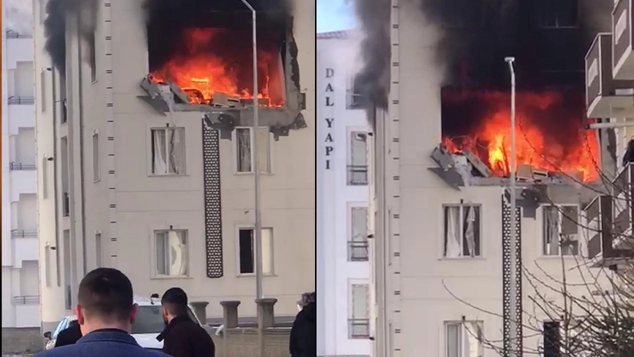 5 katlı binada patlama: Yaralılar var
