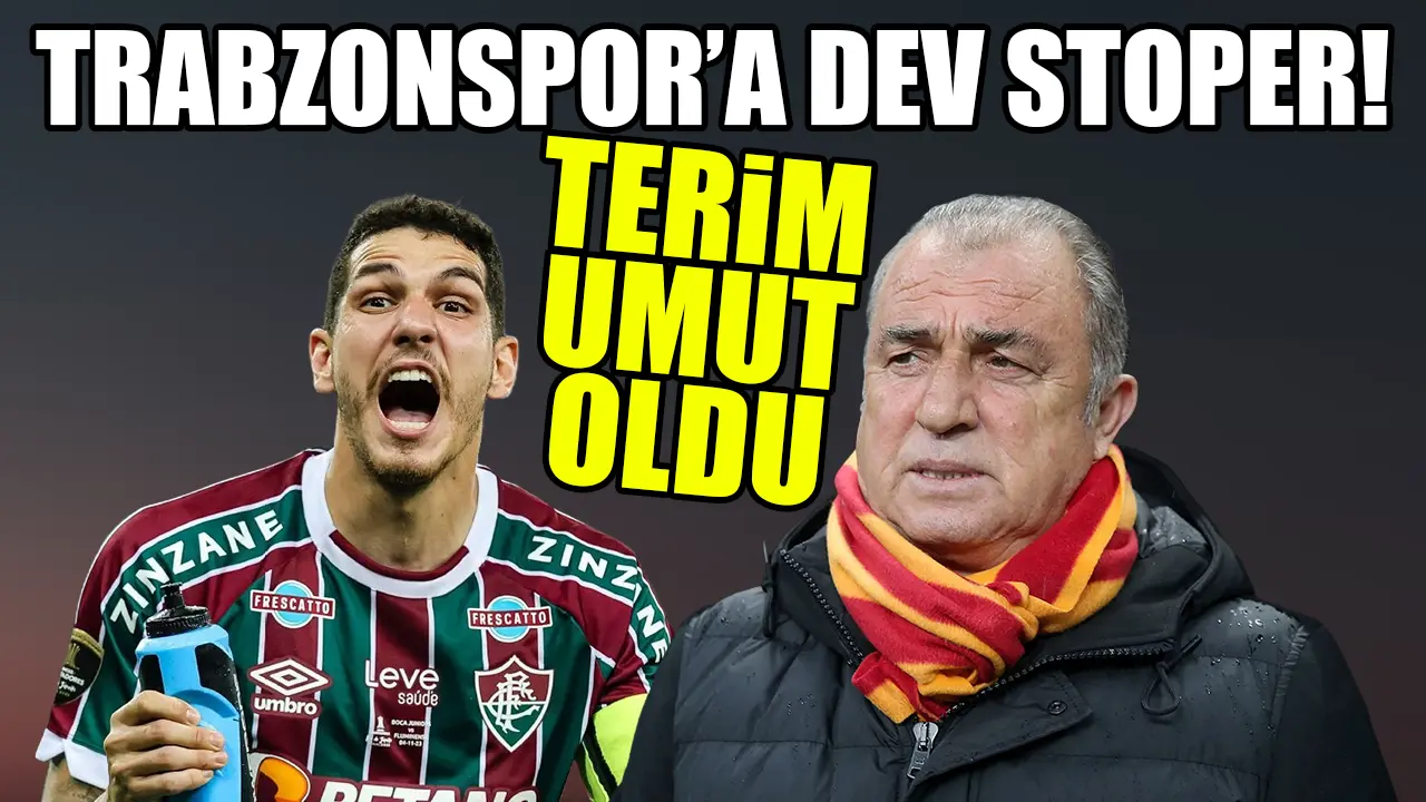 Trabzonspor'a dev stoper! Fatih Terim umut oldu