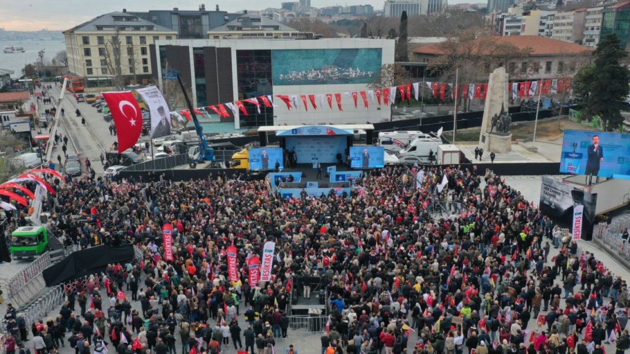 Beşiktaş’ta Barbaros Bulvarı ve Meydanı için açılış töreni düzenlendi