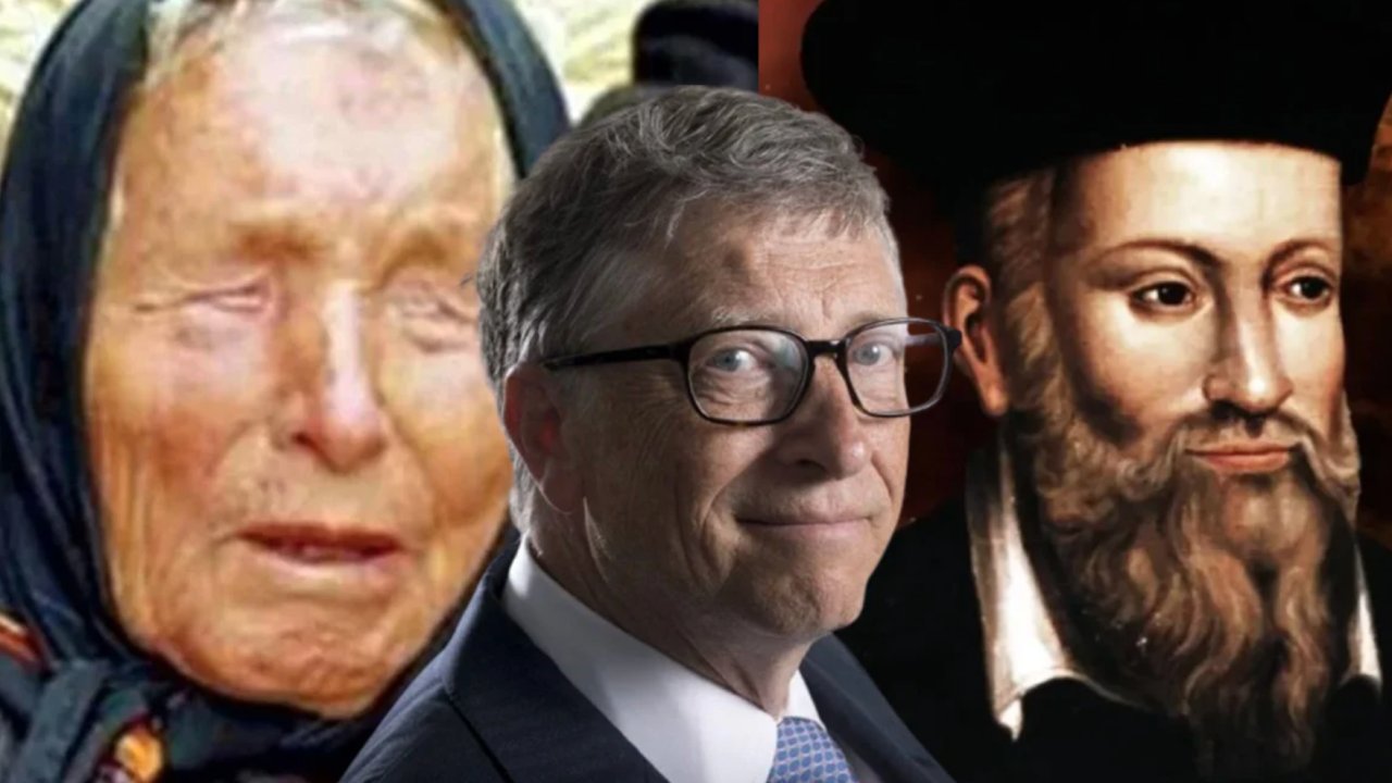 İşte Baba Vanga, Nostradamus ve Bill Gates’in 2024 kehanetleri! 2024 yılı felaket yılı mı olacak?