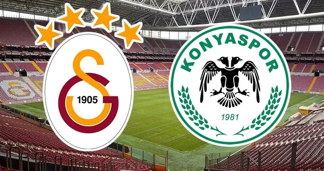 Galatasaray Konyaspor'u ağırlıyor