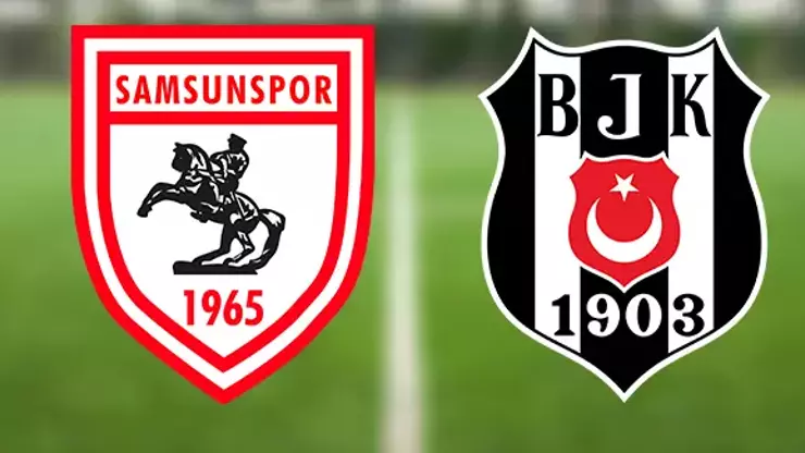 Beşiktaş Samsunspor deplasmanında