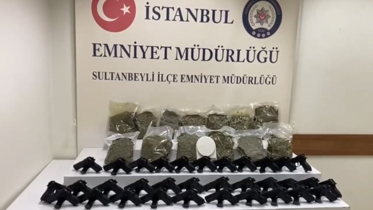 Sultanbeyli'de uyuşturucu operasyonu: Kilolarca ele geçirildi