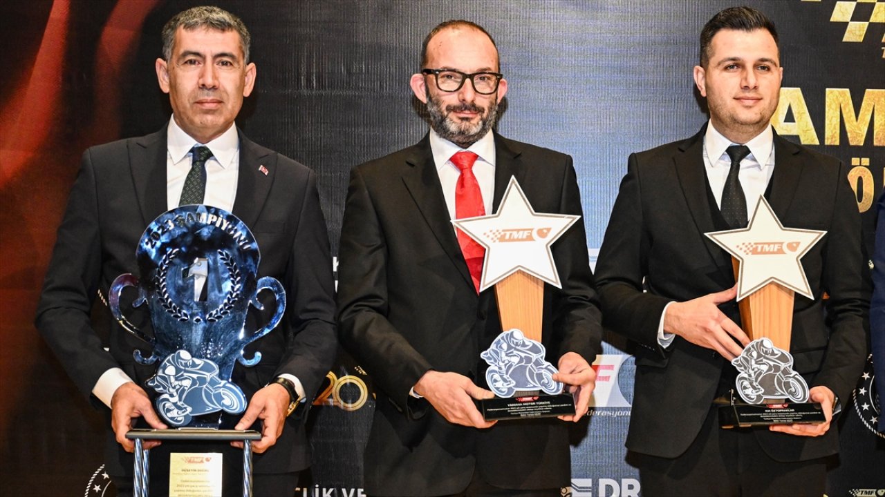 Türkiye Motosiklet Federasyonu Ödül Töreni İstanbul'da düzenlendi