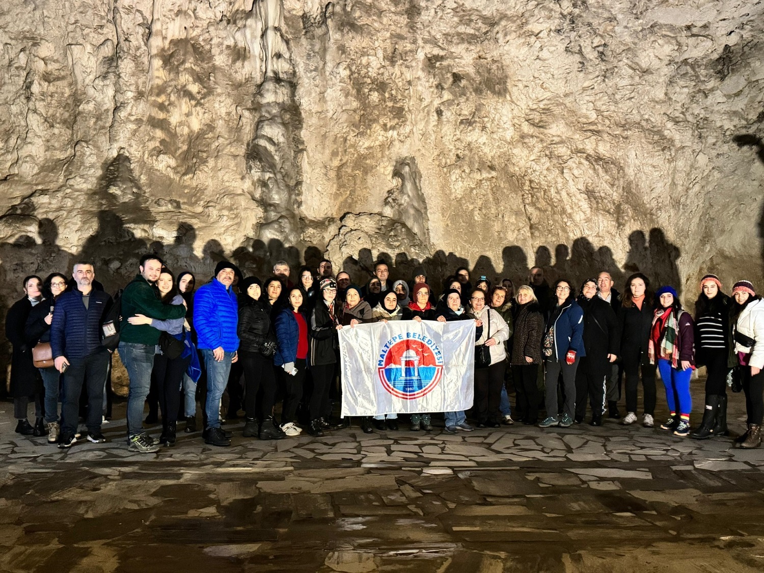 Türkiye’nin en büyük ikinci mağarasına ziyaret