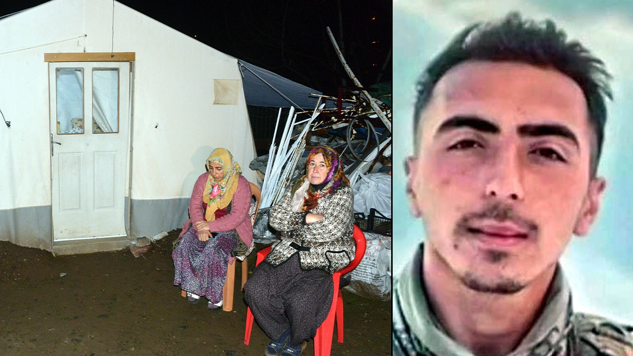 Şehit askerin acı hikayesi: Ailesinin çadırda yaşadığı ortaya çıktı