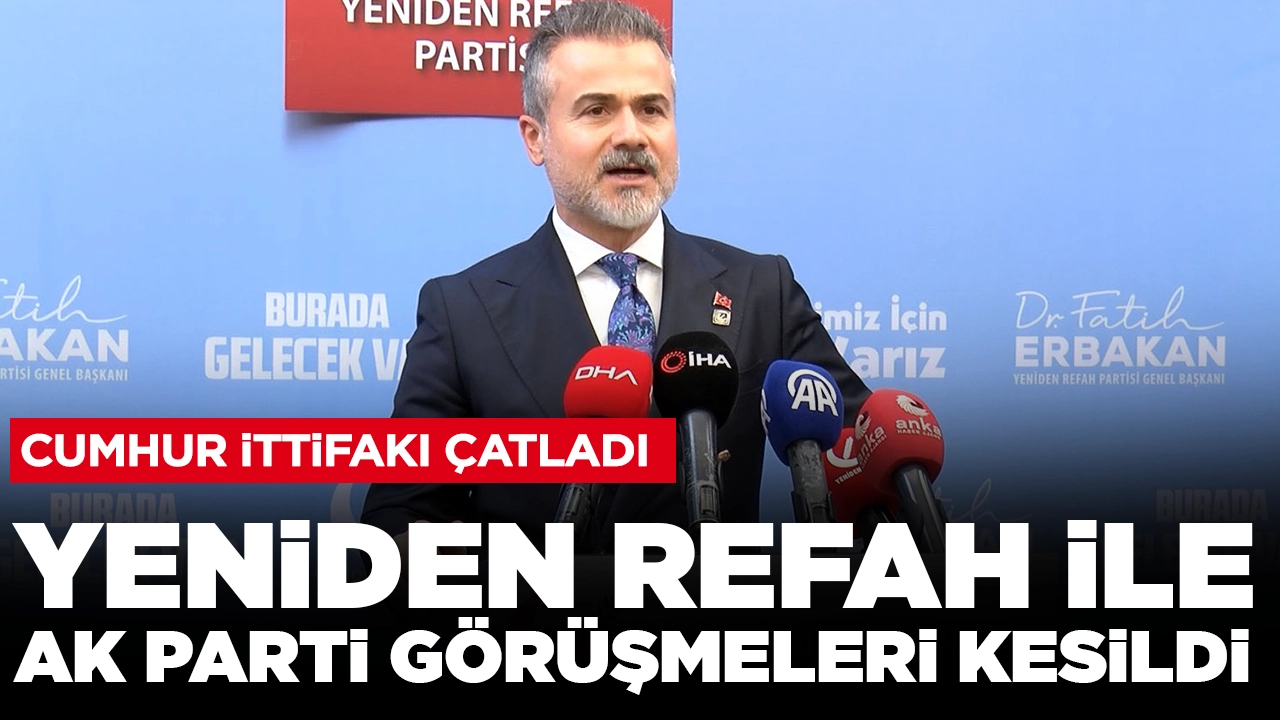 Suat Kılıç duyurdu: AK Parti ile Yeniden Refah Partisi'nin 'ittifak' görüşmeleri kesildi: 'Talep ya da girişimimiz olmayacak'