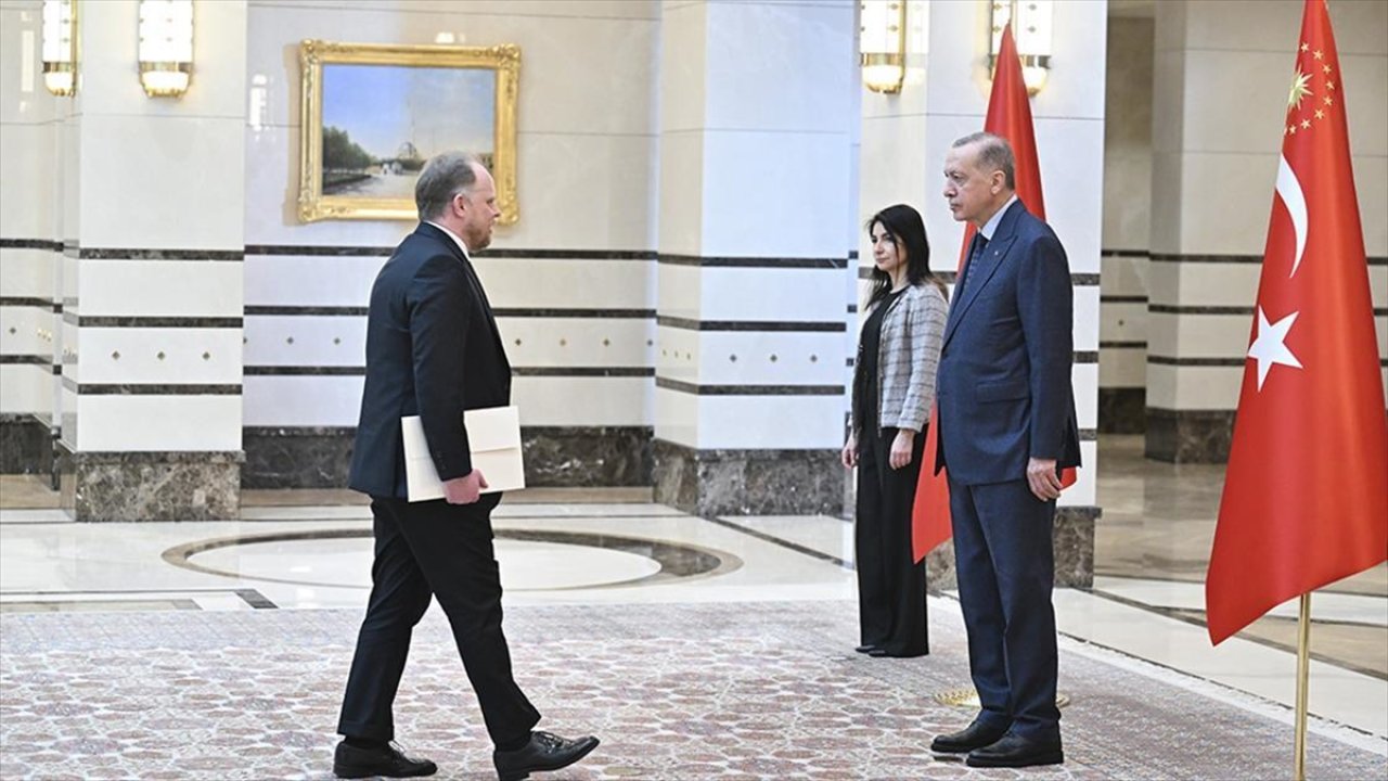 Cumhurbaşkanı Erdoğan üç ülkenin büyükelçilerini kabul etti