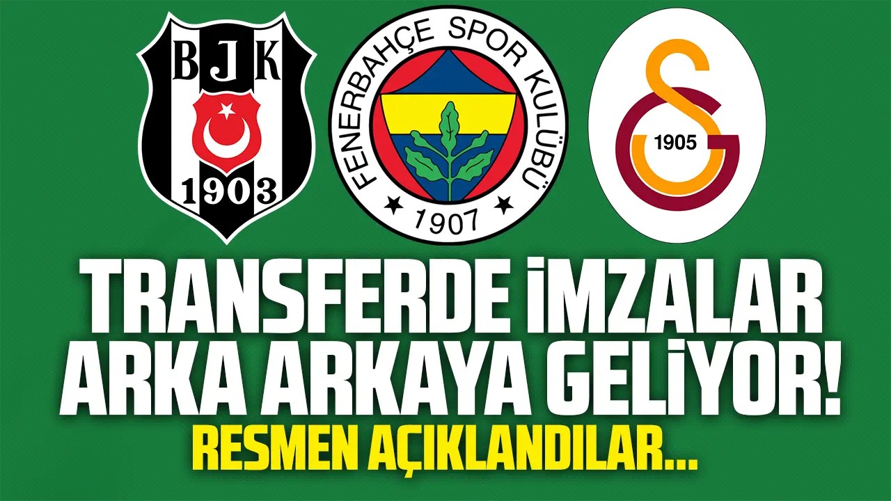 2024 Süper Lig Kış Transferleri! Türkiye'de biten transferler