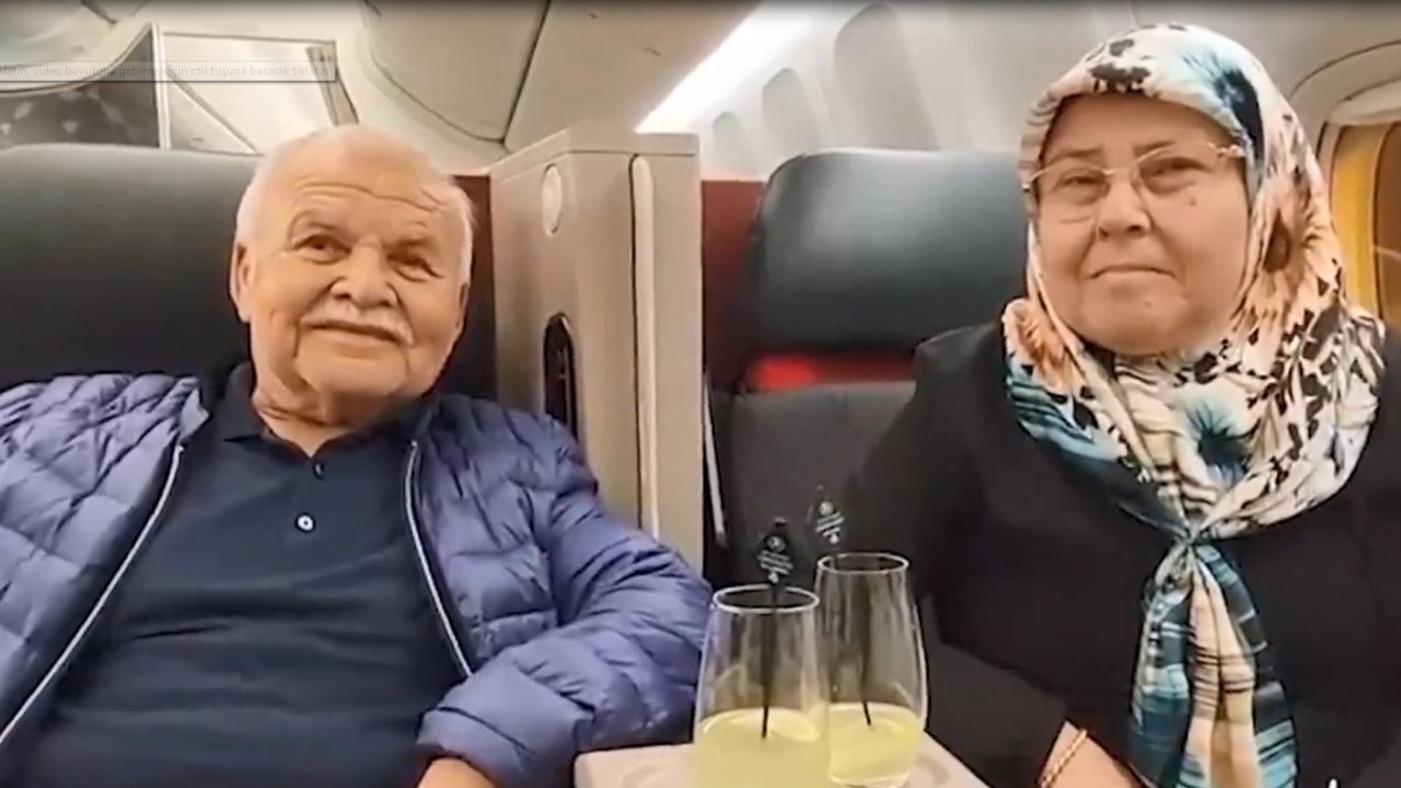 Uçakta Gezeravcı ailesini gururlandıran anons