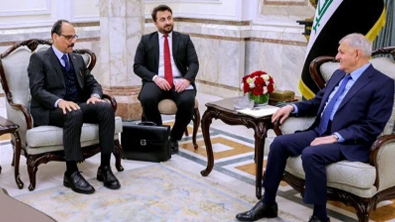 MİT Başkanı İbrahim Kalın'dan Irak'a ziyaret