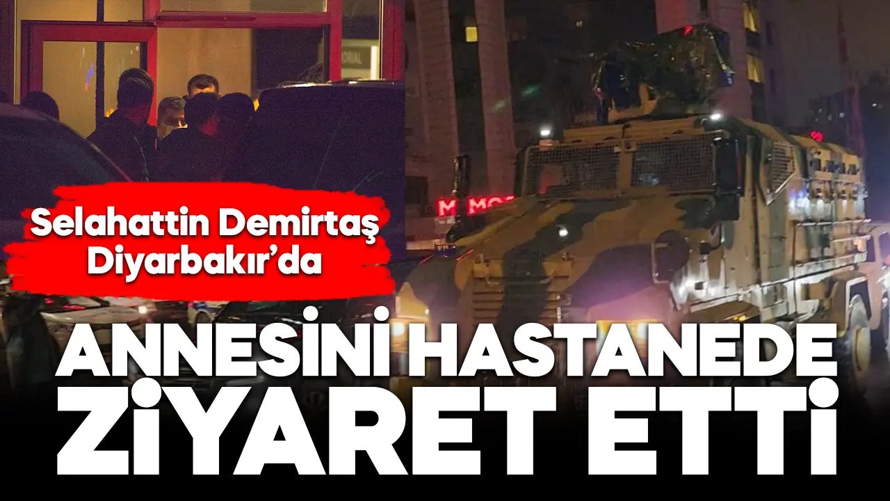 Demirtaş için Diyarbakır'da yoğun güvenlik önlemi