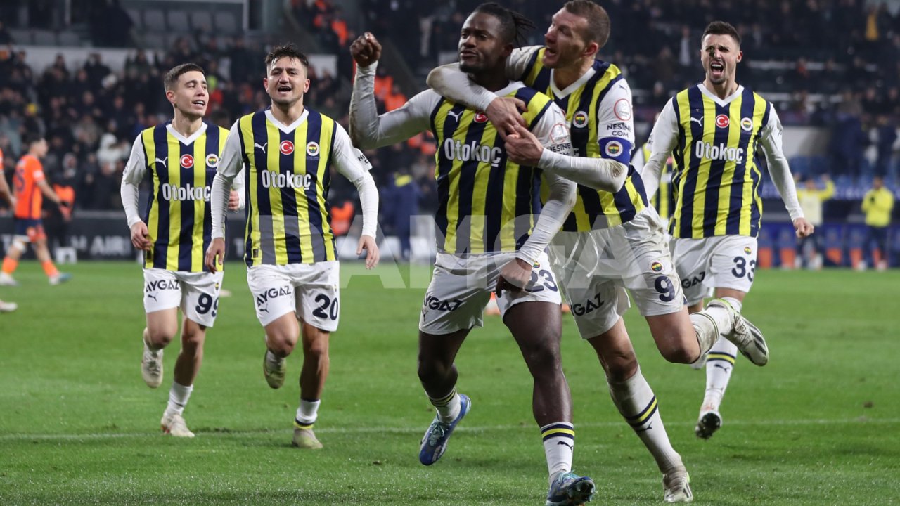 Fenerbahçe rakibi Başakşehir'i 1-0 yendi