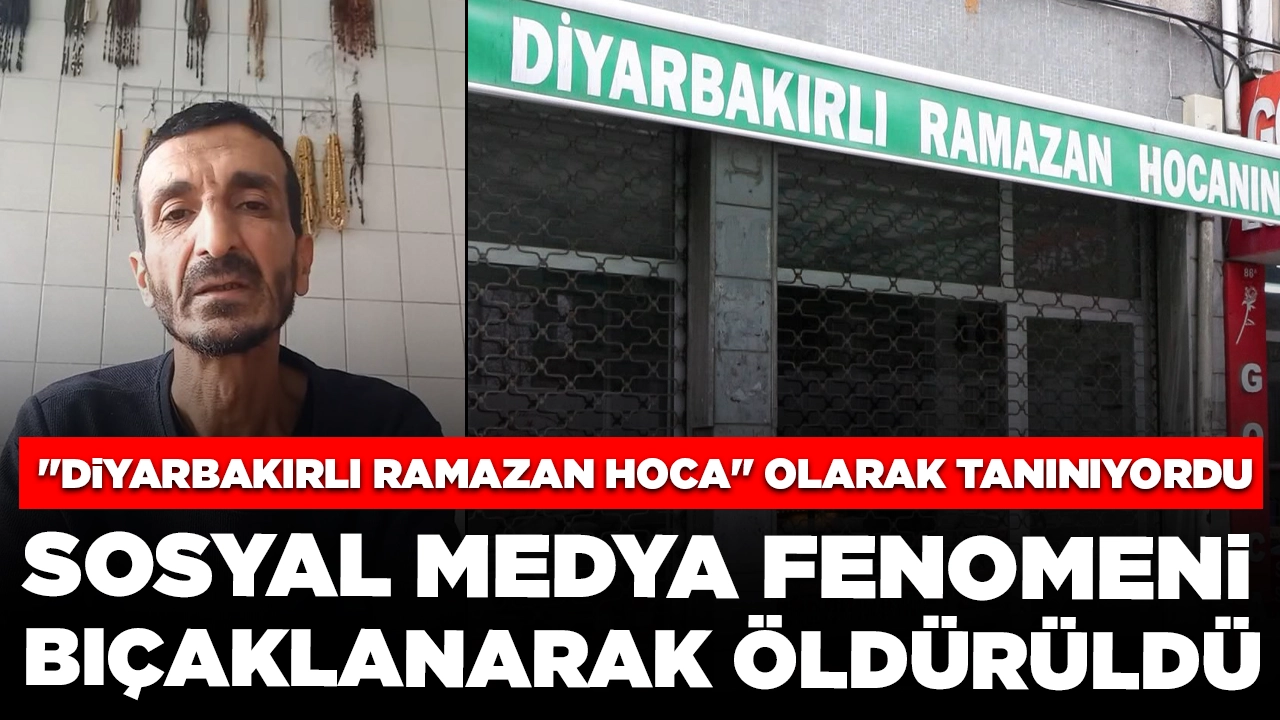 'Diyarbakırlı Ramazan Hoca' tanınıyordu: Sosyal medya fenomeni bıçaklanarak öldürüldü