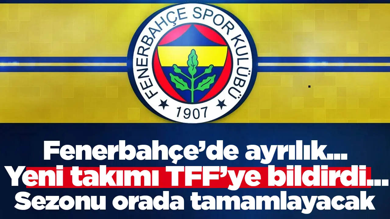 Fenerbahçe'nin yıldız futbolcusu resmen kiralandı!