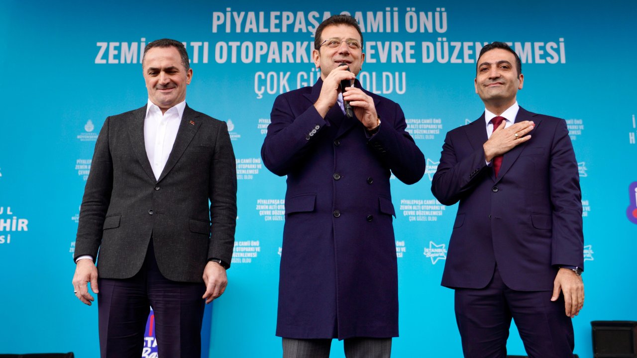 AK Parti adayı ile CHP adayı İmamoğlu ile aynı sahnede: 'Bu fotoğraf önemli'