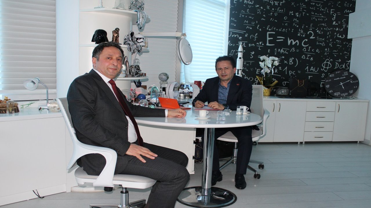 Dr. Ercan Varlıbaş'tan Tuzla Belediye Başkanı Dr. Yazıcı'ya ziyaret
