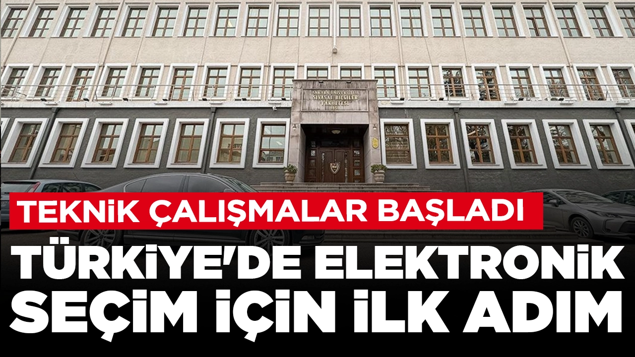 Türkiye'de elektronik seçim için ilk adım: Teknik çalışmalar başladı