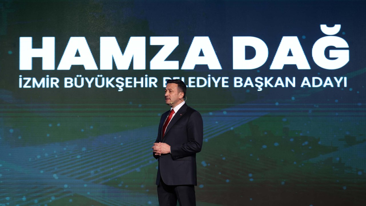 AK Parti'nin İzmir adayı Hamza Dağ projelerini açıkladı: 11 başlıkta topladı