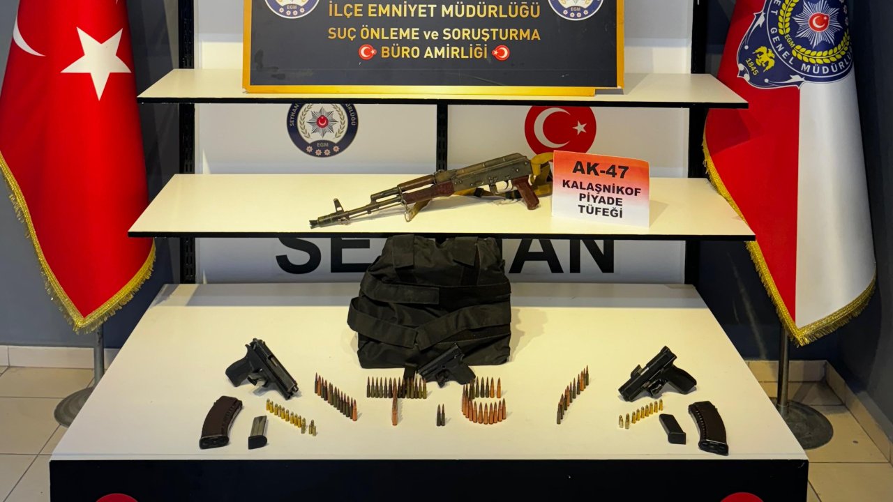 Adana'da ruhsatsız silah operasyonu: 1 tutuklama