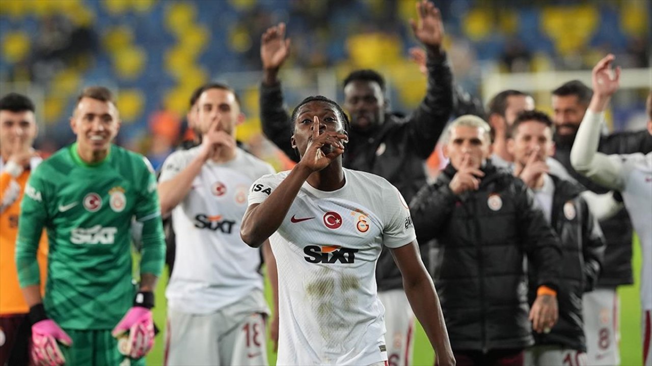 Galatasaray, MKE Ankaragücü'ni 3-0 yendi