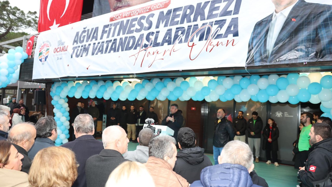 Ağva Fitness Merkezi açıldı