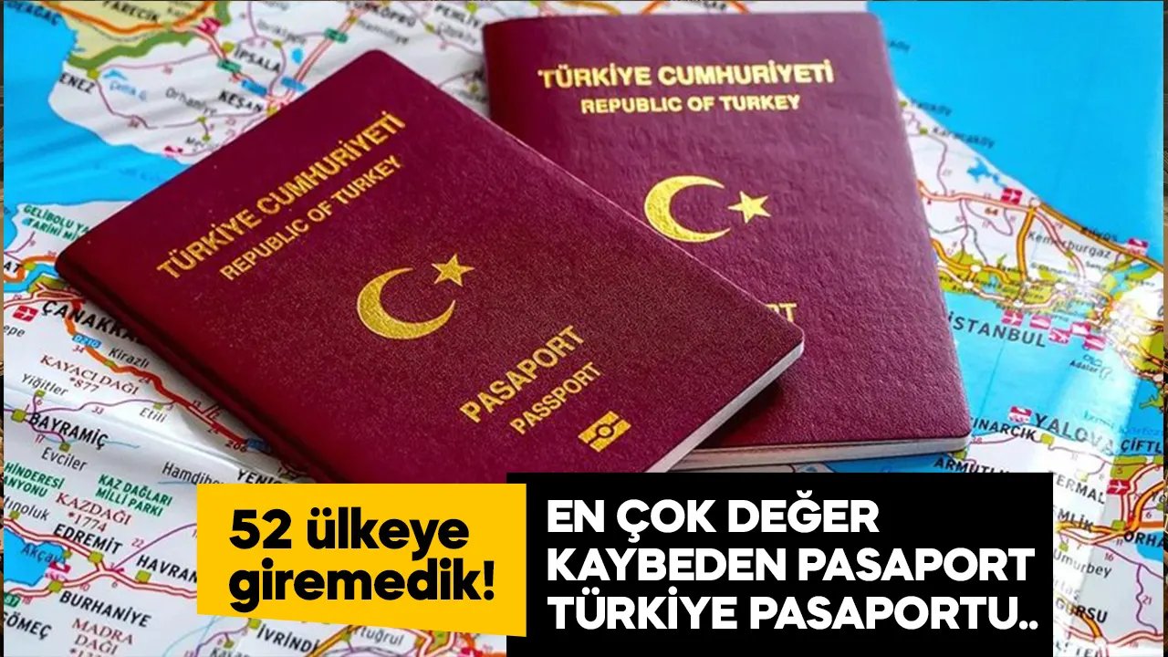 Son 10 yılda Türkiye pasaportuyla 52 ülkeye giremedik!