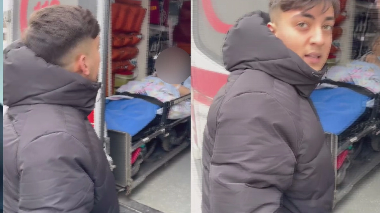 İstanbul'da ambulans şoförü ile motosikletlinin tartışması: 'Aciliyeti var mı?'
